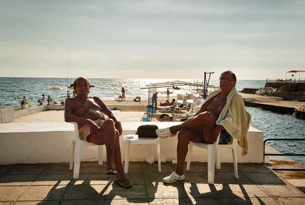 Three generations of beach-goers view Sporting as an institution 