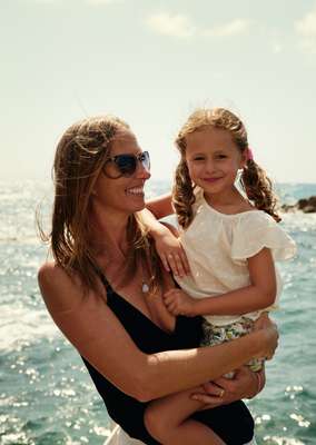 Pernille Otzen and daughter Amaya Amores enjoy a family day at Jammal’s 