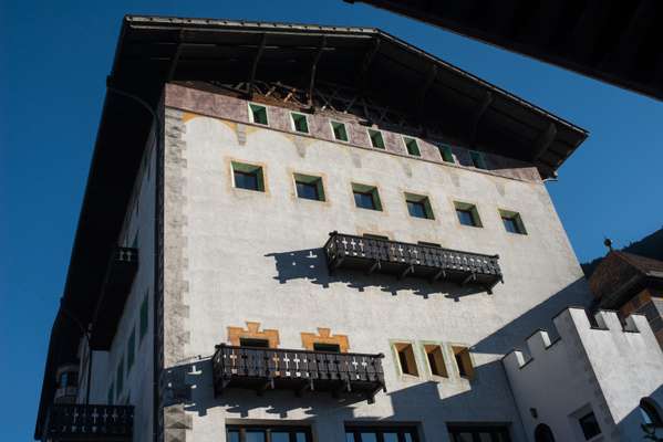 Maturation building where beer is aged 