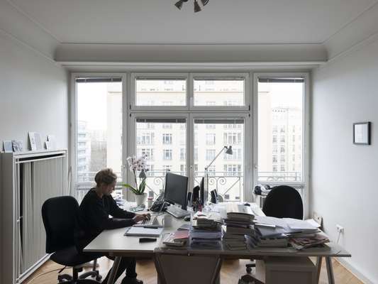 ‘Texte zur Kunst’ office in the Henselmann Tower 