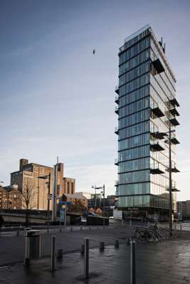 Grand Canal dock where the new purpose-built Lir faculty opens this year 