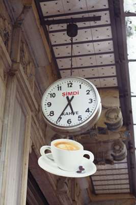 Coffee time at Simdi Café