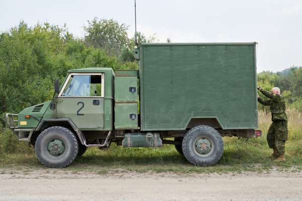 Canadian army vehicle 