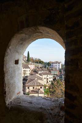 View from Asolo’s castle