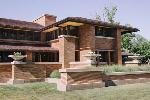 Darwin D Martin House by Frank Lloyd Wright