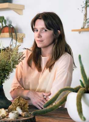 Erin Lally-Bauer, founder of Fern Croft flower shop on Bryant Street