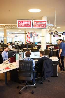 Newsroom at  ‘Kleine Zeitung’ 