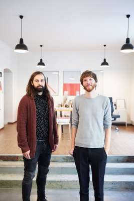 Bruch founders Kurt Glänzer (left) and Josef Heigl