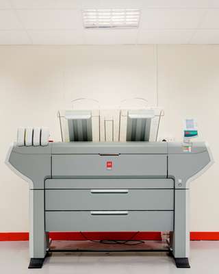 Inkjet printer for bespoke map printing
