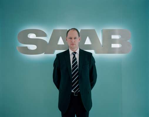 Managing director of Saab dealer ANA Trollhättan, Joachim Lind