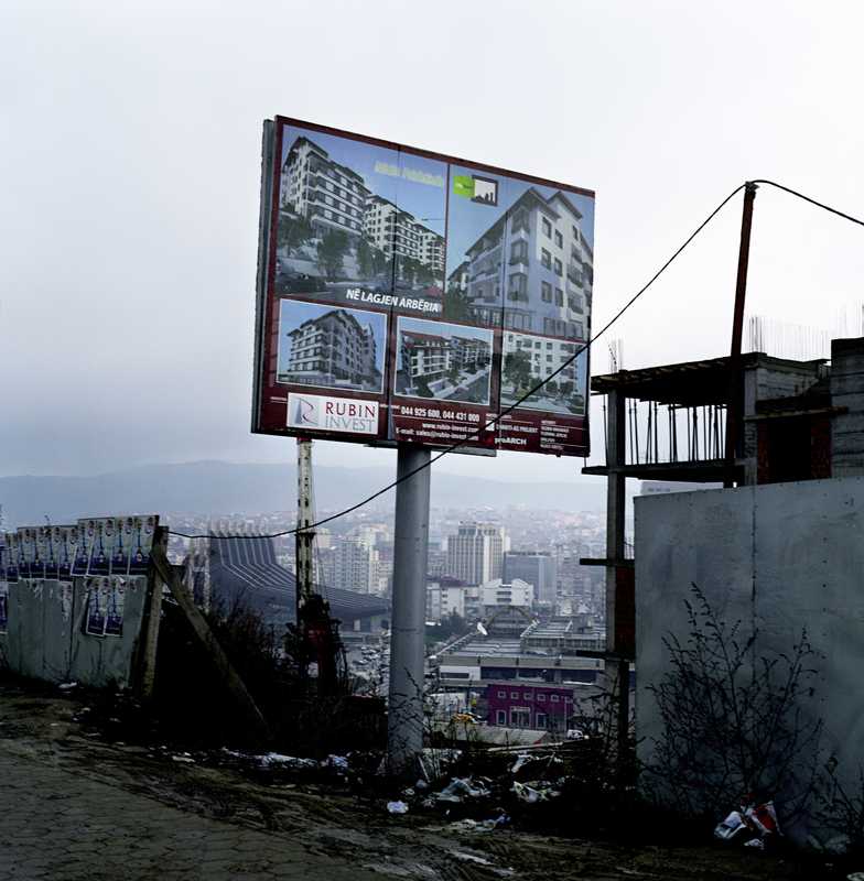 Property advert in Pristina