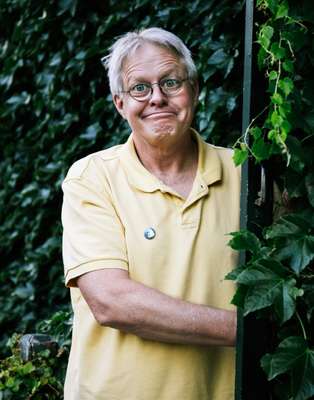 Gift-shop owner John Pickett at home