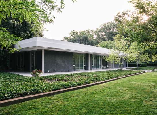 Miller House, designed by Eero Saarinen, Alexander Girard and Dan Kiley