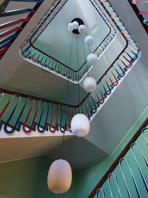 Stairways in allies’ colours