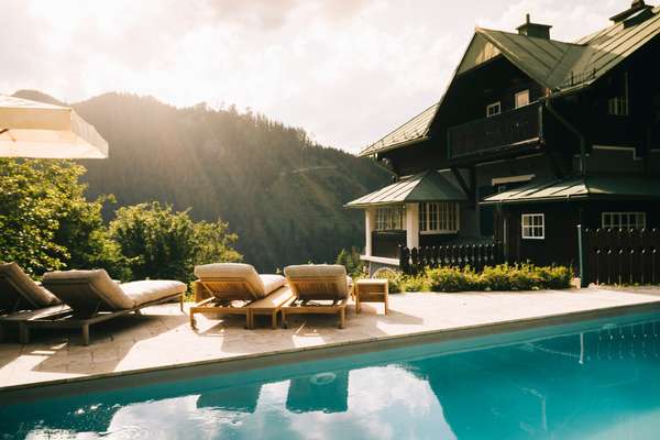 Poolside at Villa Antoinette