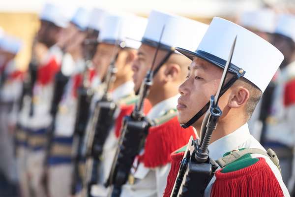 One of the legion’s official mottos is ‘Legio Patria Nostra’ (The Legion is our Motherland) 