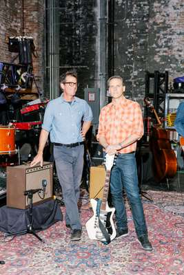 Calexico co-founders John Convertino (left) and Joey Burns 