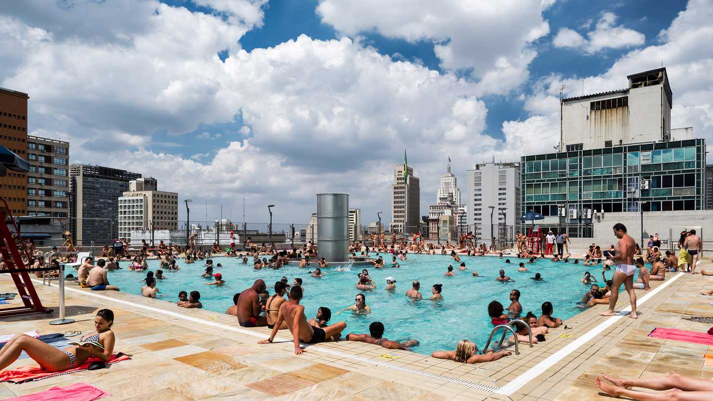 Pool with a view