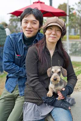 Mr and Mrs Takahashi with Raita