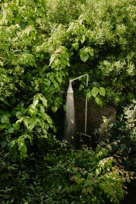 Harry Thaler-designed outdoor shower