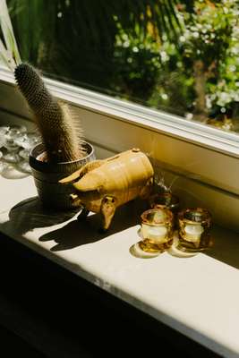 Trinkets picked up on the residents’ travels 