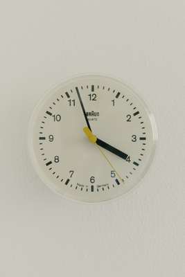 Dieter Rams-designed Braun wall clock