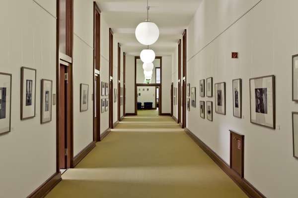 Press department hallway