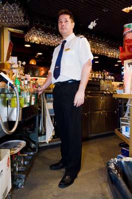 Head barman Arne Schreck