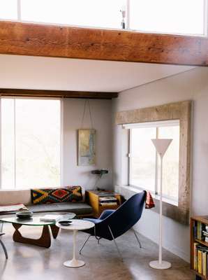 Desert modernist interior by Judith Chafee