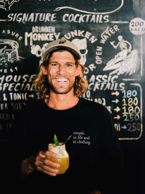 Dan Fitzgerald, Aussie  co-owner of bar Loose Keys 