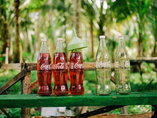 Fuel for thought: Siargao  petrol stations pour gasoline out of old glass bottles