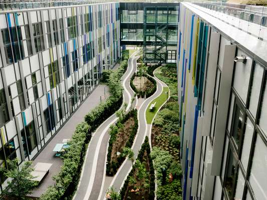  Patients have access to landscaped outside spaces