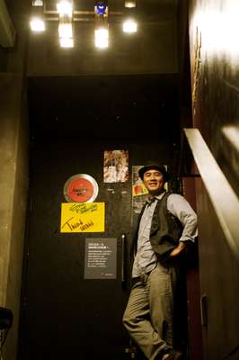 Kiichi, the owner of the night club Hinotama hall