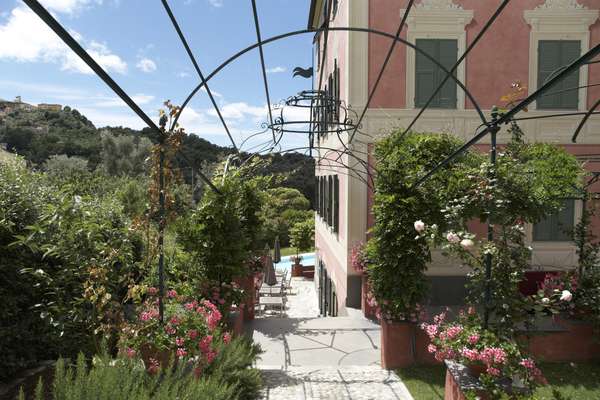 Garden at Villa Rosmarino 