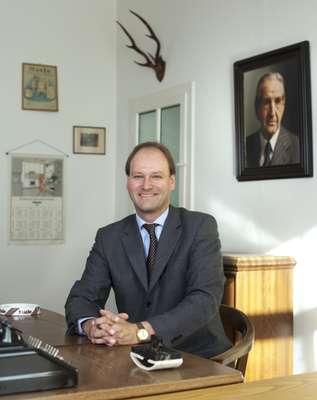 Dr Markus Miele, one of the owners  