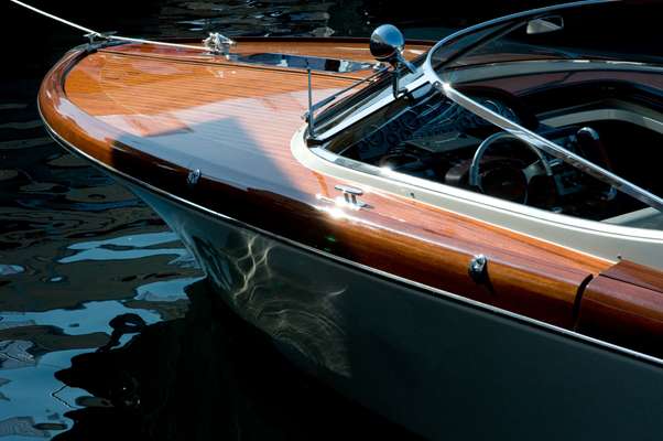 A classic Riva runabout