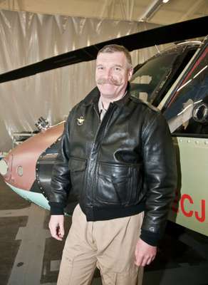Leszek Pawuła, chief helicopter test pilot