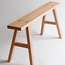 Oak bench from Found Muji collection 