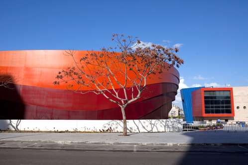 Exterior of the Design Museum, Holon, Israel