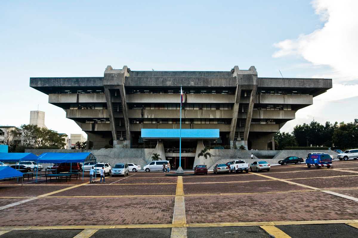 1970s architecture of the Technical and Education Skills Development Authority (Tesda) building 