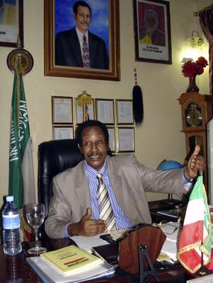 President Dahir Riyale Kahin