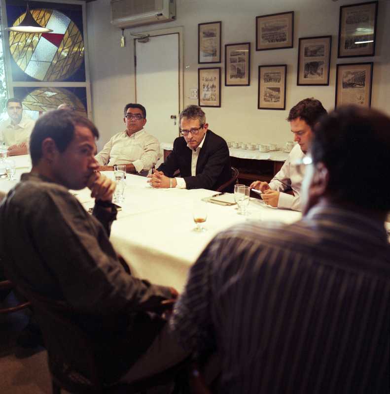 Editors’ lunch with Otavio Frias Filho