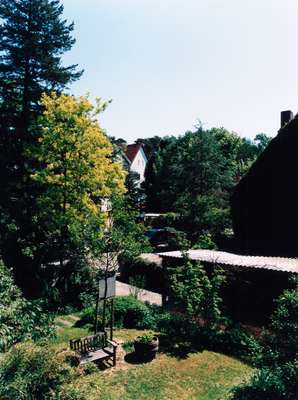 Wannsee village squareThe house Stephanie Hering and her husband Gotz Esslinger built in Wannsee