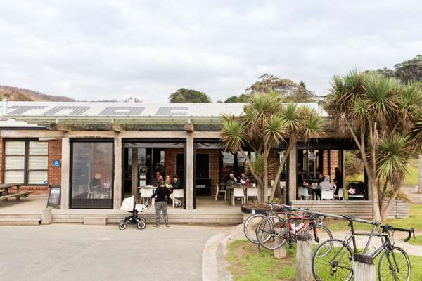 Shop entrance from  the Great Ocean Road