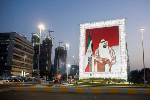 The founding father of modern Abu Dhabi, Sheikh Zayed