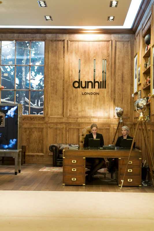 Dunhill’s wood-panelled wonderland