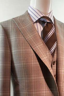 Pared down suit by Corneliani 