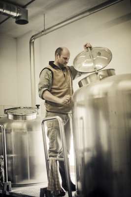Master brewer Florian Geyer 