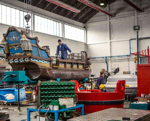 Zamperla’s Water Fight pirate ship ready for delivery