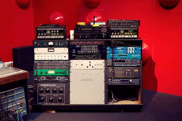 Troelsen has one of the best collections of vintage recording equipment